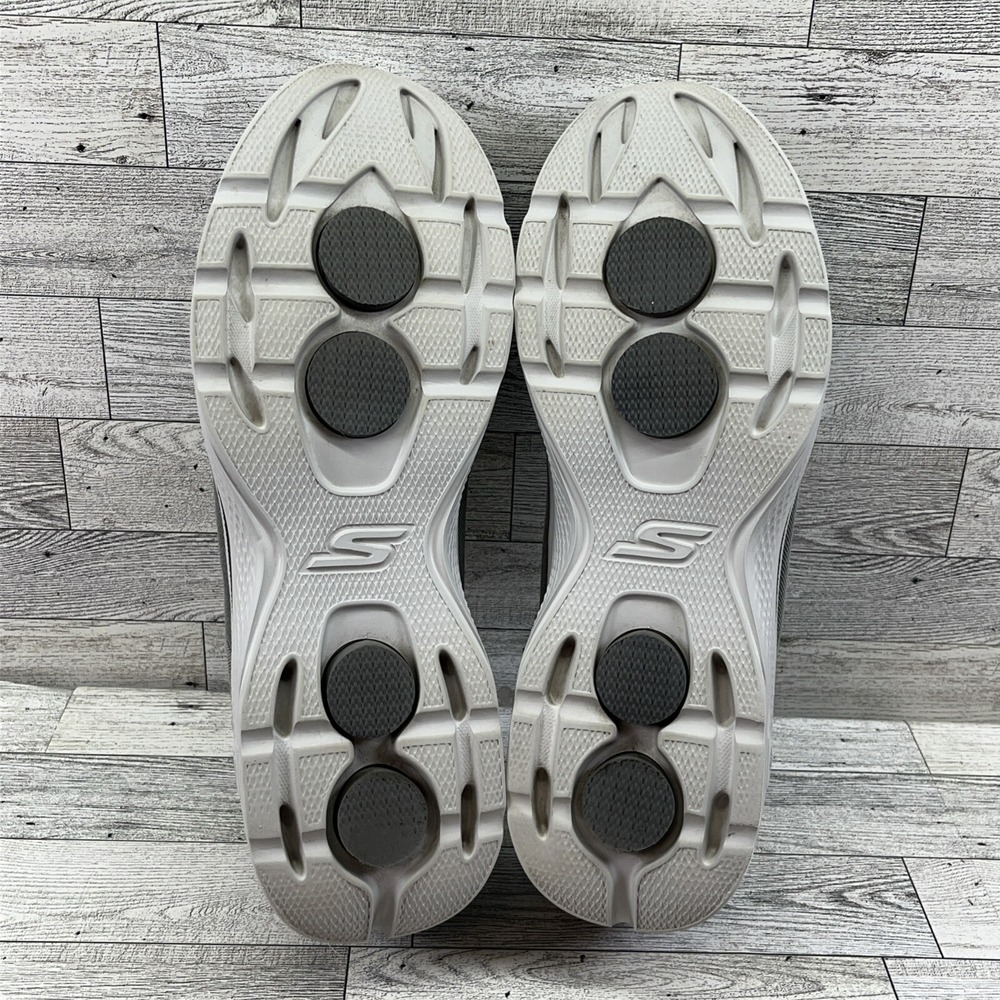 Skechers GoWalk 4 Gray Athletic Walking Slip On Sneaker Shoes 54153 Men Size 13 - Picture 7 of 10